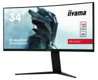 iiyama G-Master 34" GB3466WQSU-B1 Red Eagle Curved 144Hz 1ms HDR - 573321 - zdjęcie 3